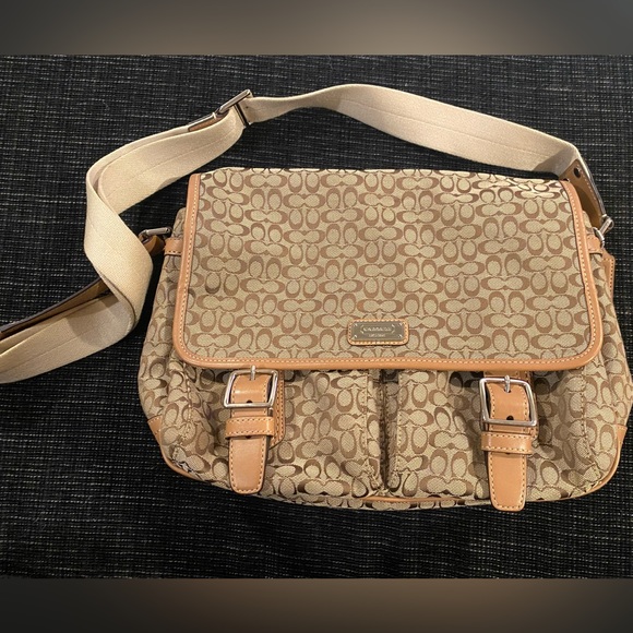 COACH LAPTOP/MESSENGER BAG - Picture 1 of 7